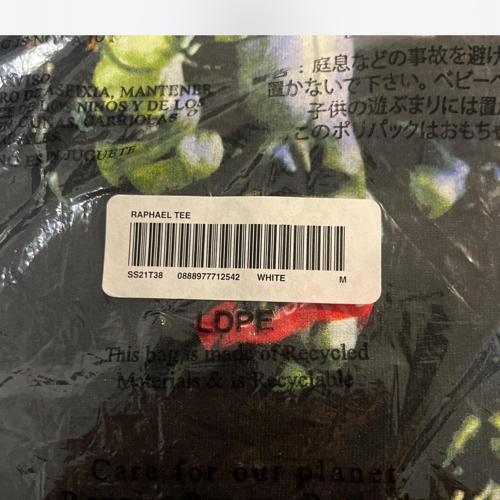 Supreme Raphael Tee White - Picture 3 of 4